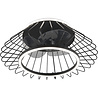 HLW LED Trion Karla 30W dimbare LED plafondventilator zwart