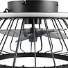 HLW LED Trion Karla 30W dimbare LED plafondventilator zwart
