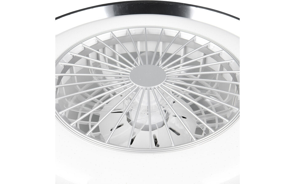 HLW LED Trion Berga 30W LED plafondlamp met ventilator, dimbaar