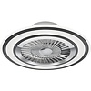 Trion Figon LED plafondlamp met ventilator 36W, dimbaar