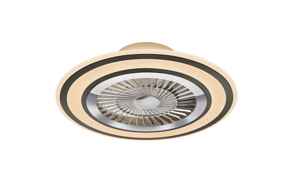HLW LED Trion Figon LED plafondlamp met ventilator 36W, dimbaar HLW LED Trion Figon LED plafondlamp met ventilator 36W, dimbaar