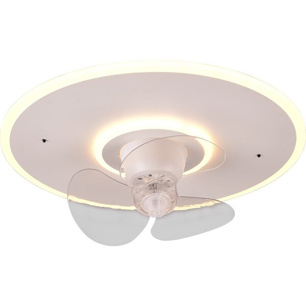 HLW LED Trion Bryan LED plafondlamp met ventilator 30W dimbaar