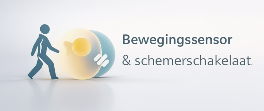 Bewegingssensor & schemerschakelaar