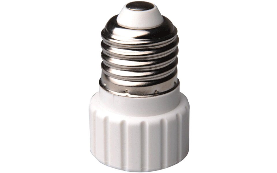 HLW LED Aigi Verty Converter – E27 fitting to GU10 fitting LED accessories white