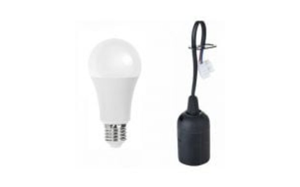 HLW LED Moving Fitting 10 Pieces - E27 Fitting/Holder with 15cm Wire LED Accessories HLW LED Moving Fitting 10 Pieces - E27 Fitting/Holder with 15cm Wire LED Accessories