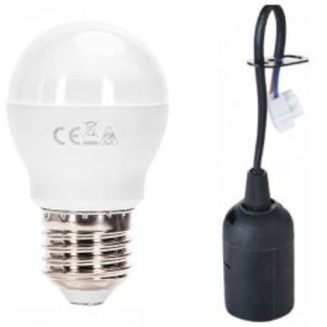 Moving Fitting Set 10 Pieces - E27 Lamp Fitting - 10W LED Natural White 4000K