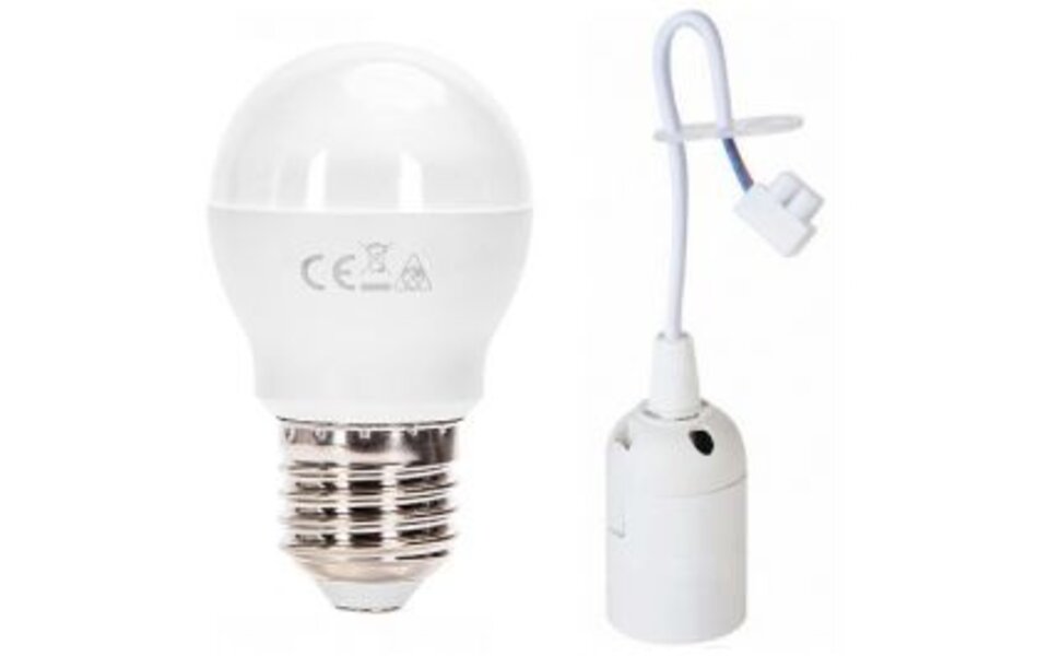 HLW LED Verhuisfitting Set 10 Stuks - E27 Fitting 10W LED Toebehoren Natuurlijk Wit 4000K