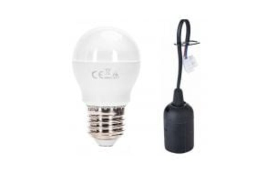 HLW LED Aigi Verty Converter - E27 fitting to G9 - LED transformer adapter white