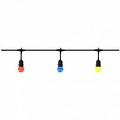Prikkabel Lichtsnoer 10m met 10 E27 Lamp Fittingen - 750W LED Toebehoren Prikkabel Lichtsnoer 10m met 10 E27 Lamp Fittingen - 750W LED Toebehoren