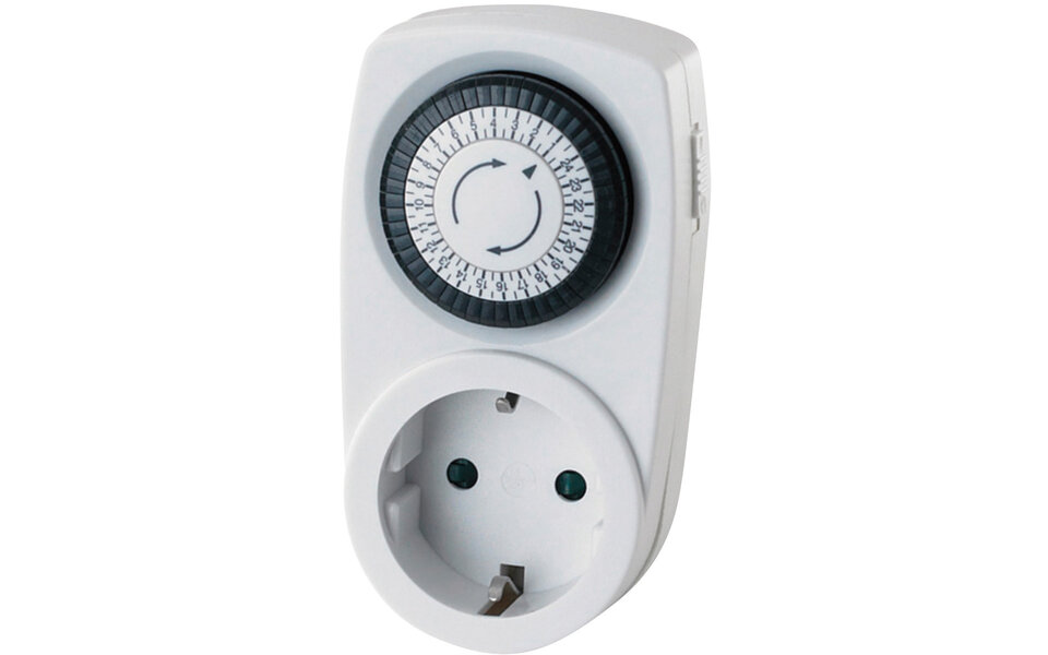 HLW LED Timer switch 3500W - Analog timer switch for LED accessories in the Netherlands