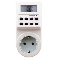 Digital Timer Switch 3680W - LED Accessories Switch White