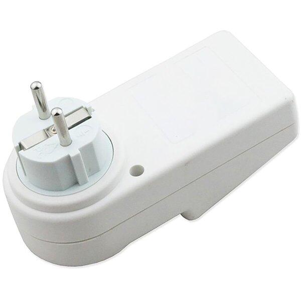 HLW LED Tijdschakelaar Aigi Tronan 3680W - Digitale LED Toebehoren Schakelaar Wit NL