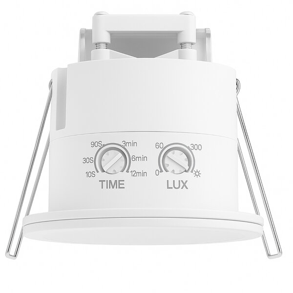 HLW LED Inbouw Microwave Bewegingssensor IP54 Ø76mm 1200W – LED Toebehoren met 360° Detectie