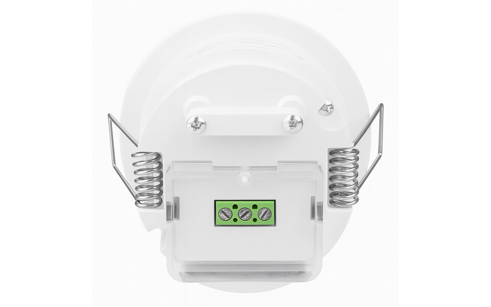 HLW LED Recessed Microwave Motion Sensor IP54 Ø76mm 1200W – LED Accessories with 360° Detection