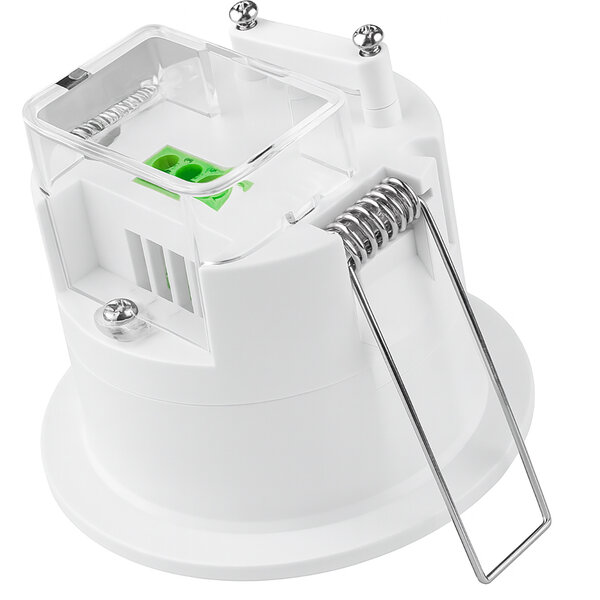 HLW LED Recessed Microwave Motion Sensor IP54 Ø76mm 1200W – LED Accessories with 360° Detection