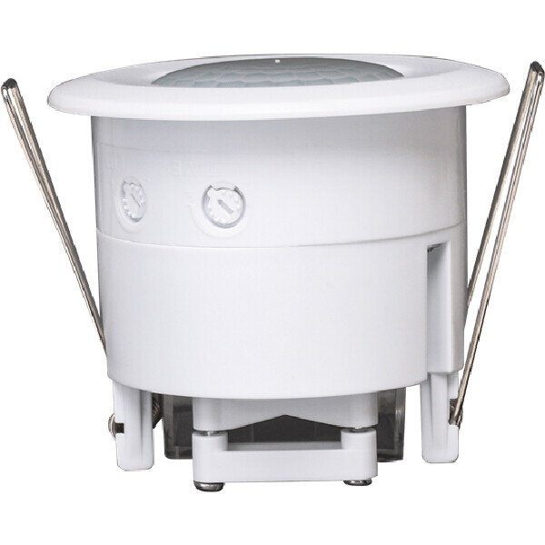 HLW LED Aigi Bewegingssensor Inbouw Rond Mat Wit - 360° detectie en 8m bereik, ideaal LED toebehoren