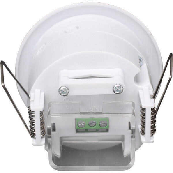 HLW LED Aigi Motion Sensor Recessed Round Matte White - 360° detection and 8m range, ideal LED accessory