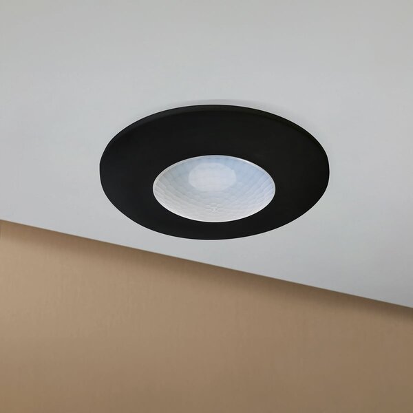 HLW LED Kozolux Motion Sensor PIR 6m - Max 300W LED Accessories - Black Round