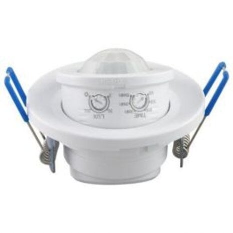 Bewegingssensor Rovy - Inbouw Rond Mat Wit Kunststof, 360° 6m, LED Toebehoren