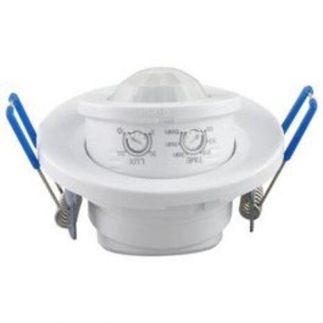 Motion sensor Rovy - Recessed Round Matt White Plastic, 360° 6m, LED Accessories