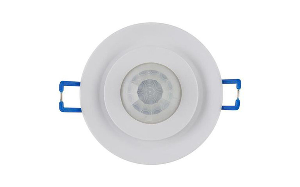 HLW LED Motion sensor Rovy - Recessed Round Matt White Plastic, 360° 6m, LED Accessories HLW LED Motion sensor Rovy - Recessed Round Matt White Plastic, 360° 6m, LED Accessories