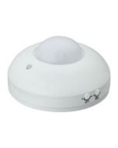 HLW LED Motion sensor Rovy - Recessed Round Matt White Plastic, 360° 6m, LED Accessories