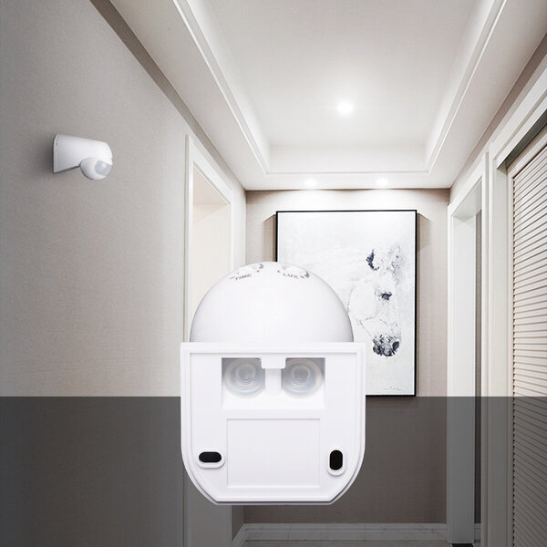 HLW LED Aigi Tucy Motion Sensor LED Accessories - Round, 180° Detection, 12m Range, Splashproof