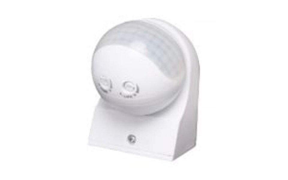 HLW LED Motion sensor LED accessories - Surface-mounted Round Matt Black 360° 6m