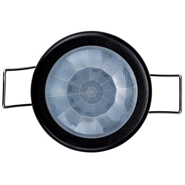 HLW LED Kozolux Motion Sensor PIR 200W LED Accessories - 6m, 360° Detection, Recessed, Black