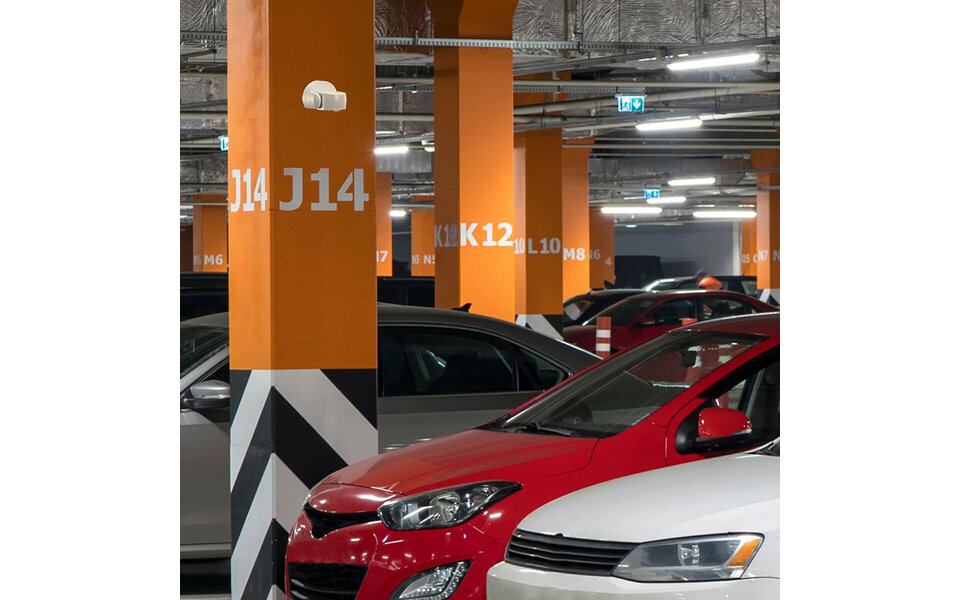 HLW LED Bewegingssensor Viron Ubim - Opbouw Rond Mat Wit - LED toebehoren 180° bereik