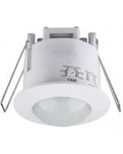 HLW LED Bewegingssensor Viron Ubim - Opbouw Rond Mat Wit - LED toebehoren 180° bereik