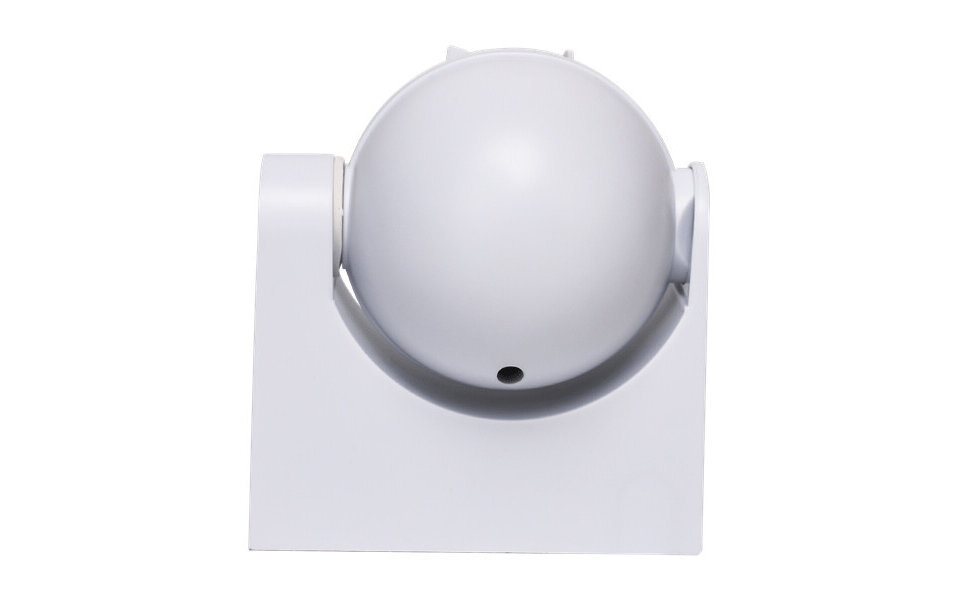 HLW LED Motion sensor Aigi Infy - Round LED accessories, 180° detection & 12m range, splash-proof