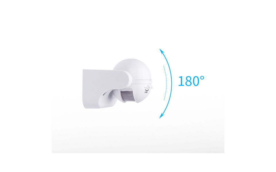 HLW LED Bewegingssensor Aigi Infy - Ronde LED toebehoren, 180° detectie & 12m bereik, spatwaterdicht HLW LED Bewegingssensor Aigi Infy - Ronde LED toebehoren, 180° detectie & 12m bereik, spatwaterdicht