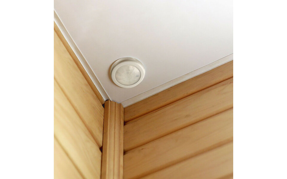 HLW LED Motion sensor PIR Kozolux 6m - Max 200W LED Accessories - 360° Round White