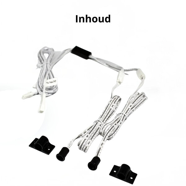 Velvalux Velvalux Motion Sensor for LED Stair Lighting - Recessed & Surface Mounted - Set of 2 Black Sensors