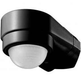 Motion sensor Viron Muci - LED accessories Matt Black 180°