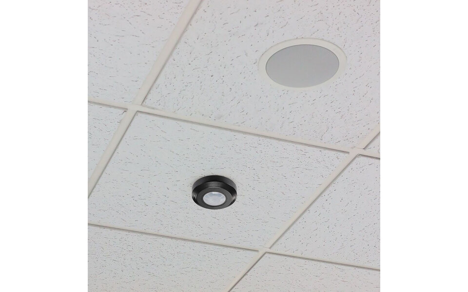 HLW LED Viron Cinti Bewegingssensor - LED toebehoren Mat Zwart 360° Opbouw HLW LED Viron Cinti Bewegingssensor - LED toebehoren Mat Zwart 360° Opbouw