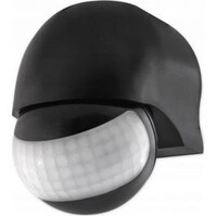 Motion sensor - Prixa Brewy - Splashproof IP44 - Matte Black