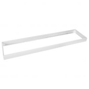 LED Paneel Opbouw Frame 30x120 Wit - Velvalux Aluminium