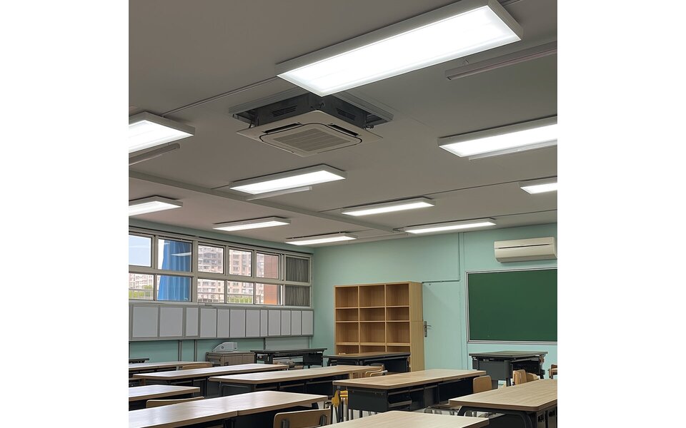 Velvalux Velvalux LED Paneel Opbouw Frame 30x120 - Aluminium Wit - LED Toebehoren