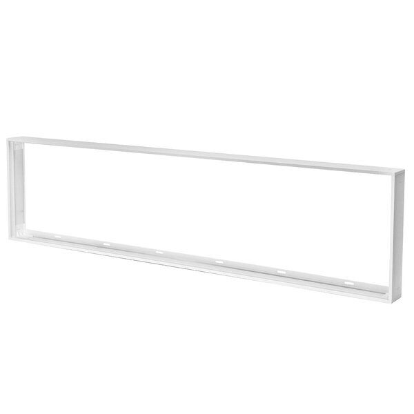 Velvalux Velvalux LED Paneel Opbouw Frame 30x120 - Aluminium Wit - LED Toebehoren