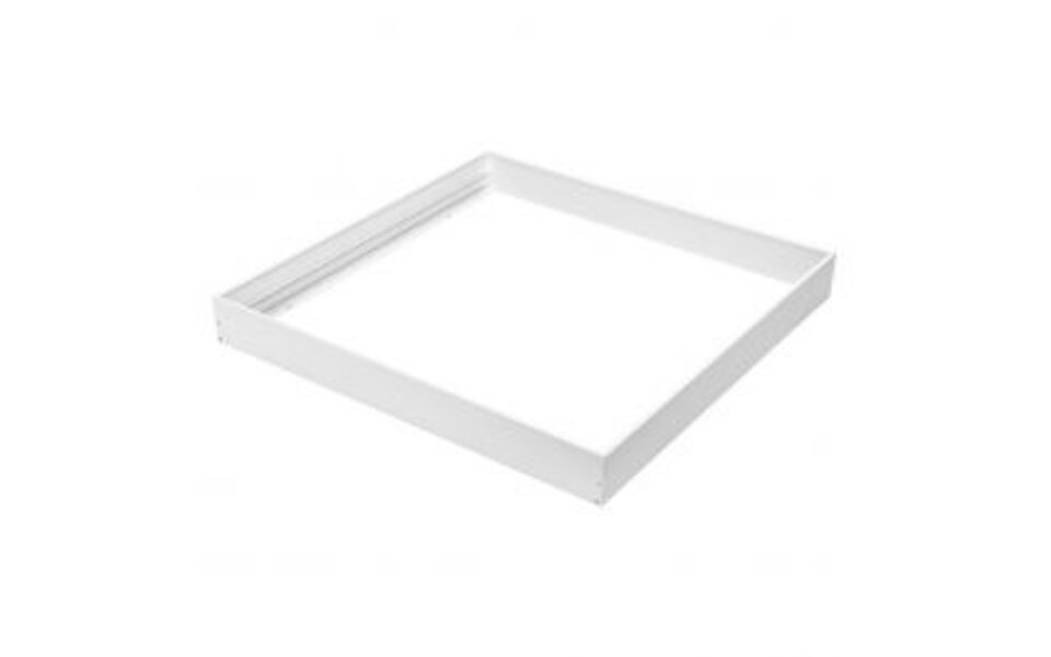 Velvalux Velvalux LED Paneel Opbouw Frame 60x60 Wit Aluminium - LED toebehoren