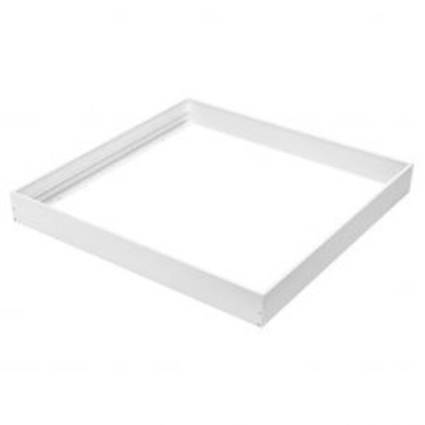 Velvalux Velvalux LED Paneel Opbouw Frame 60x60 Wit Aluminium - LED toebehoren