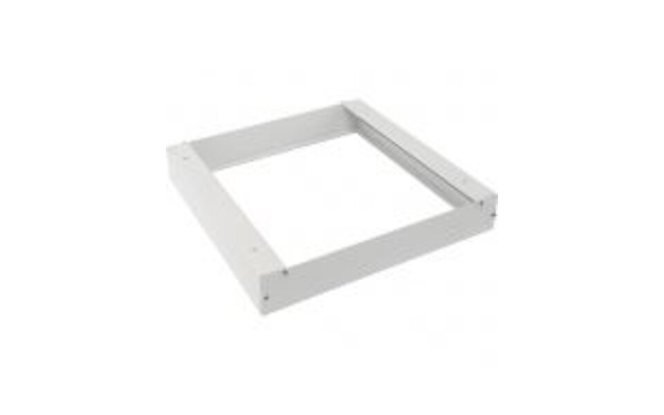 Velvalux Velvalux LED Paneel Opbouw Frame 60x60 Wit Aluminium - LED toebehoren