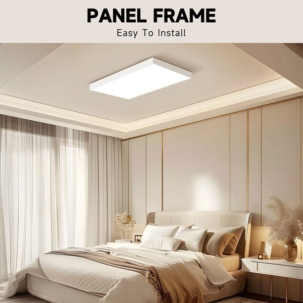 Velvalux Velvalux LED Paneel Opbouw Frame 30x60 Wit Aluminium - Ideaal LED toebehoren