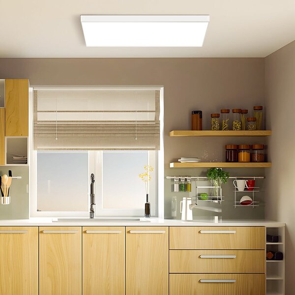 Velvalux Velvalux LED Paneel Opbouw Frame 30x60 Wit Aluminium - Ideaal LED toebehoren