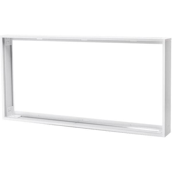 Velvalux Velvalux LED Paneel Opbouw Frame 30x60 Wit Aluminium - Ideaal LED toebehoren
