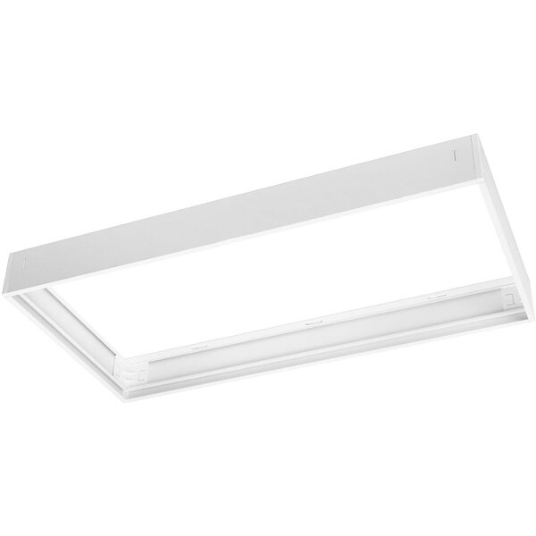 Velvalux Velvalux LED Paneel Opbouw Frame 30x60 Wit Aluminium - Ideaal LED toebehoren