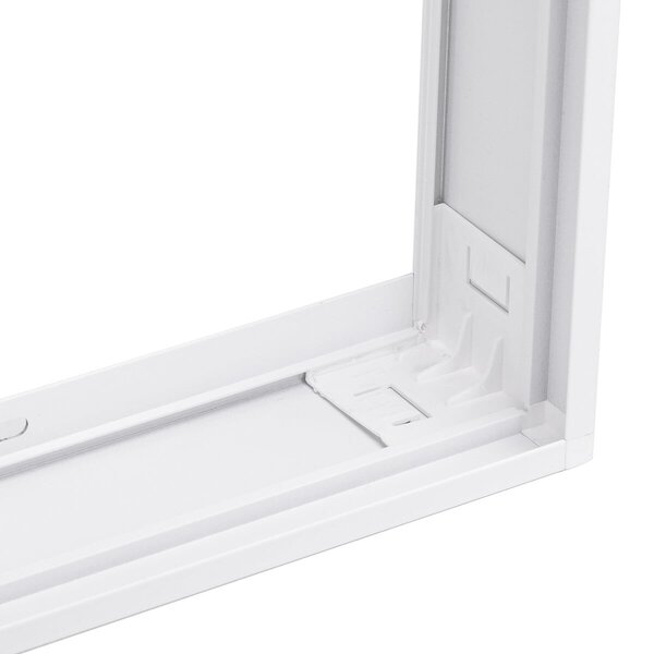 Velvalux Velvalux LED Paneel Opbouw Frame 30x60 Wit Aluminium - Ideaal LED toebehoren