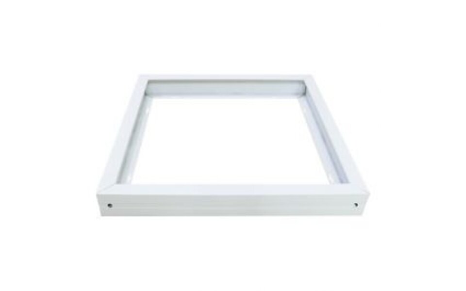 HLW LED LED Panel 60x60 with white aluminum surface-mounted frame - ideal LED accessories HLW LED LED Panel 60x60 with white aluminum surface-mounted frame - ideal LED accessories